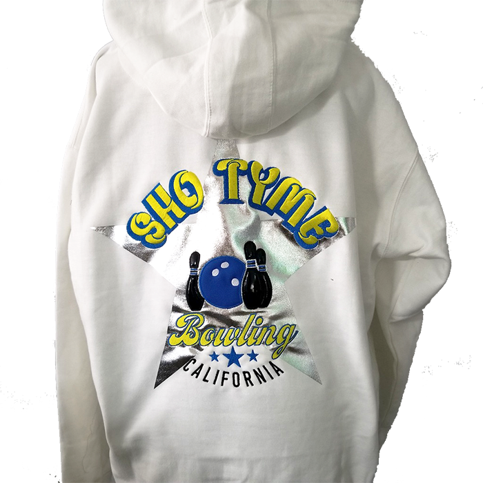 Sho Tyme Bowling Premium CA Embroidered Hoodie